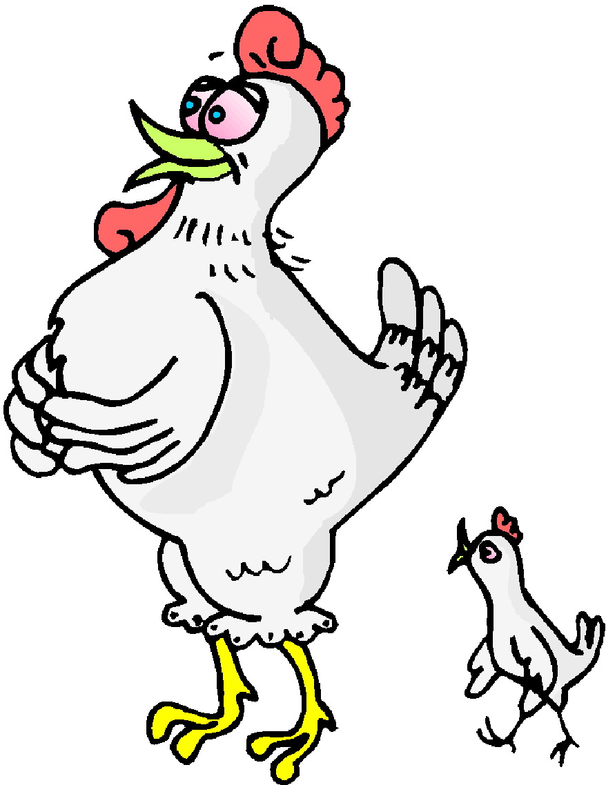 Chickens clip art