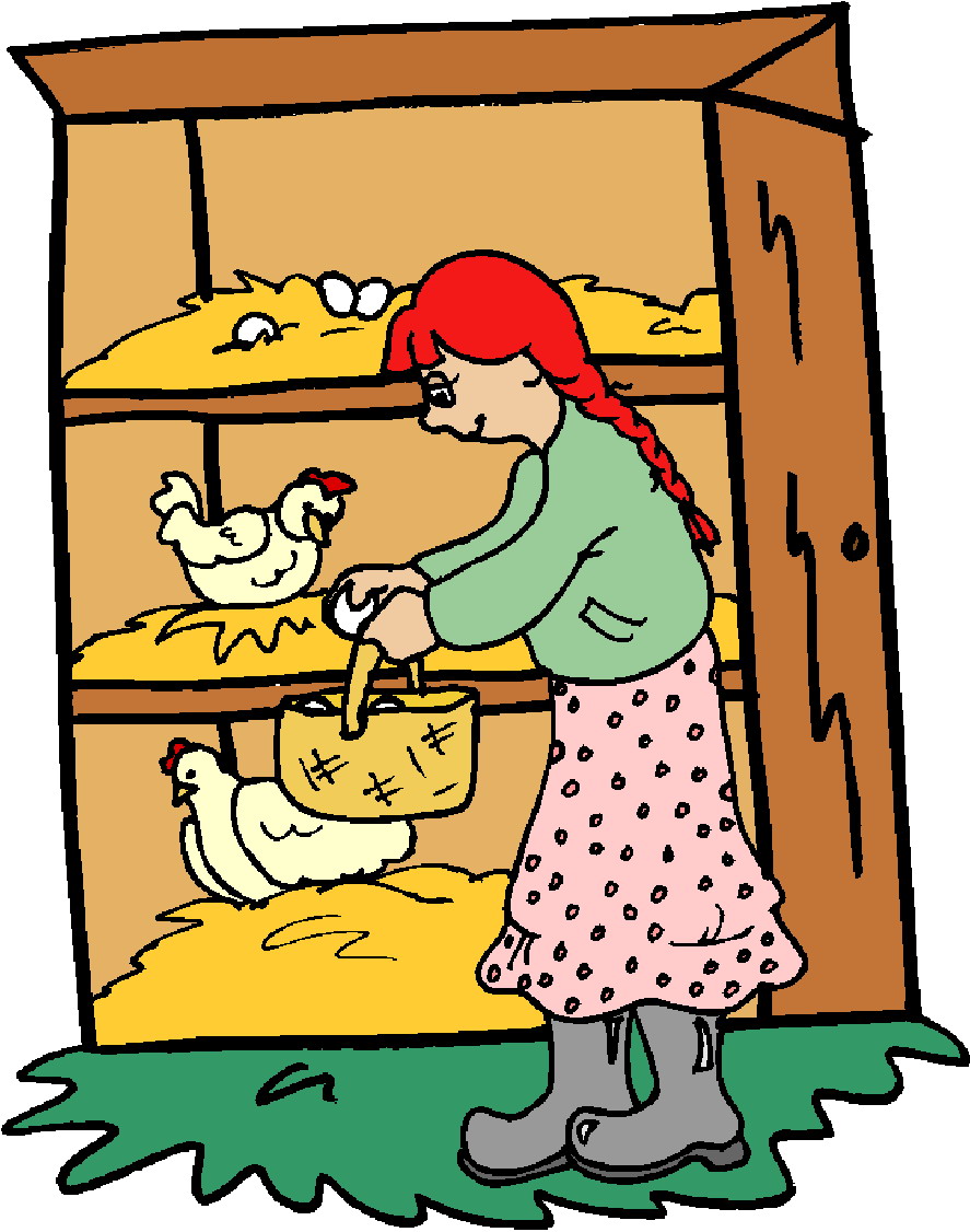 Chickens clip art