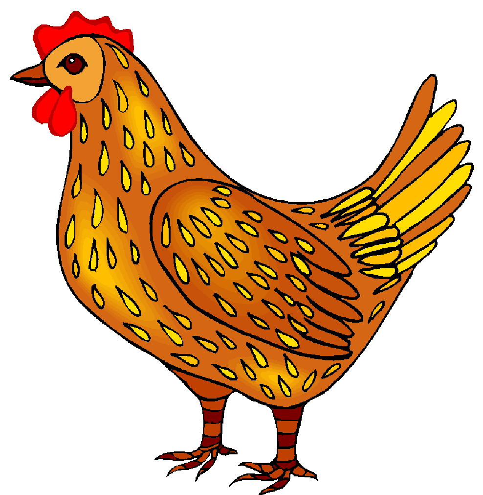 Chickens clip art