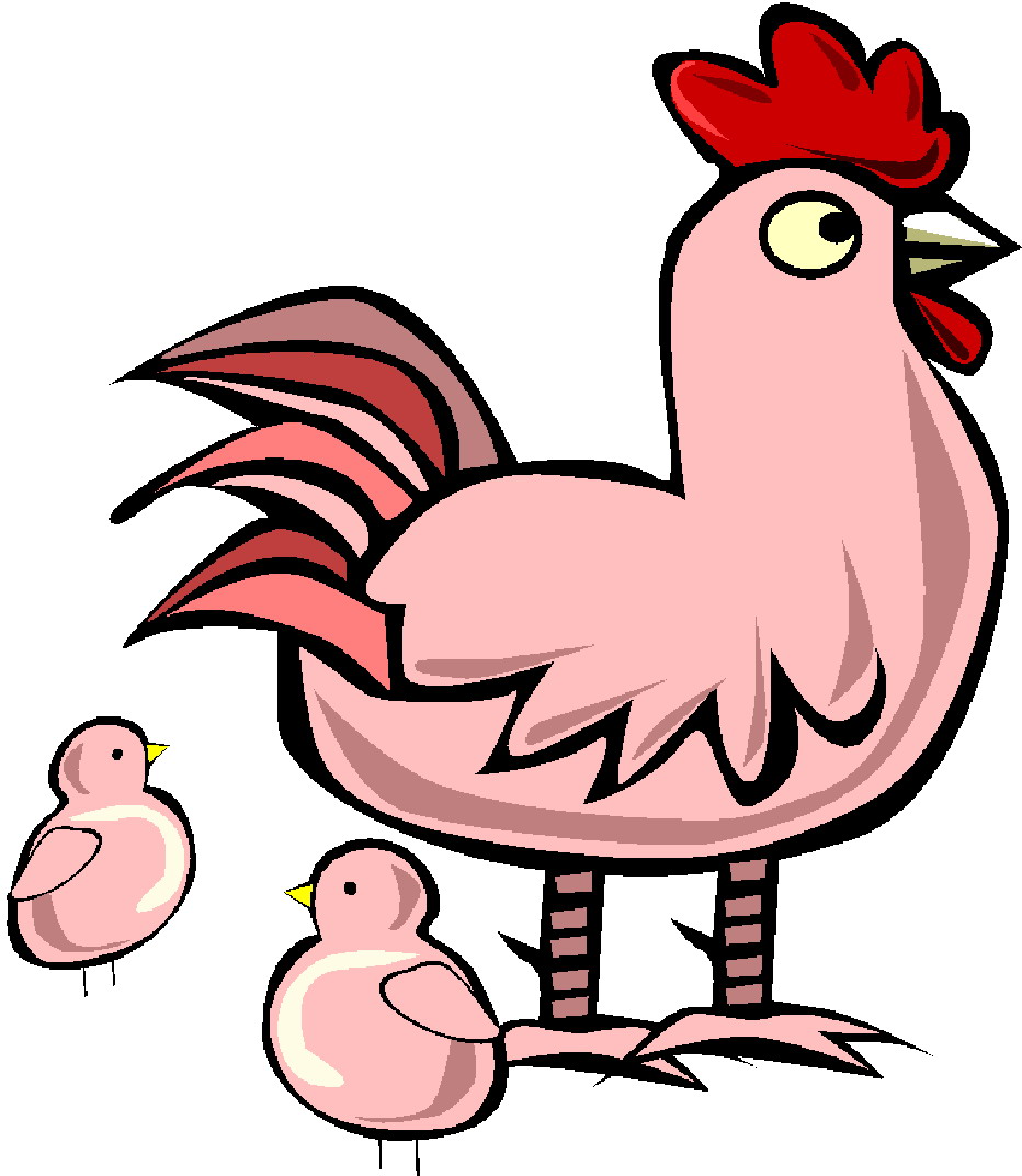 Chickens clip art