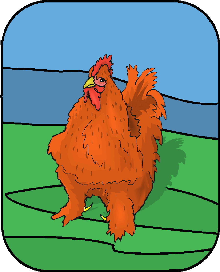 Chickens clip art