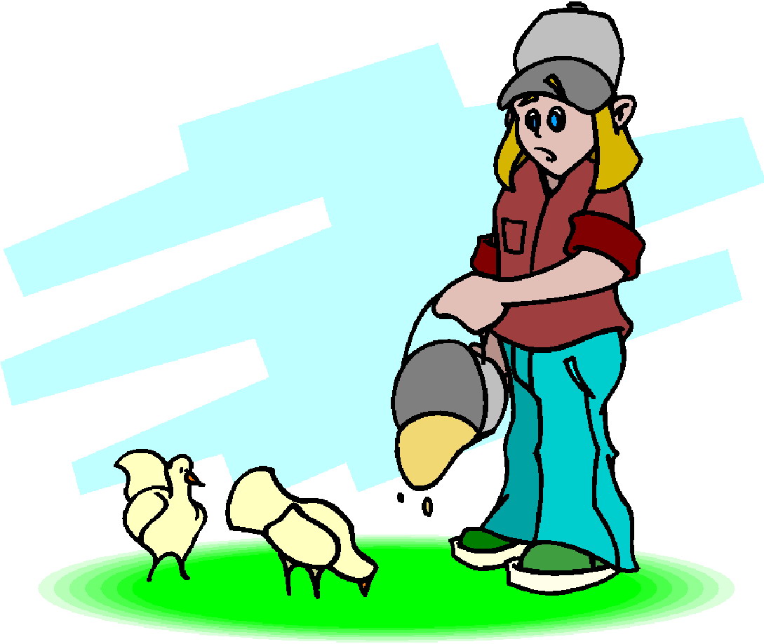 Chickens clip art