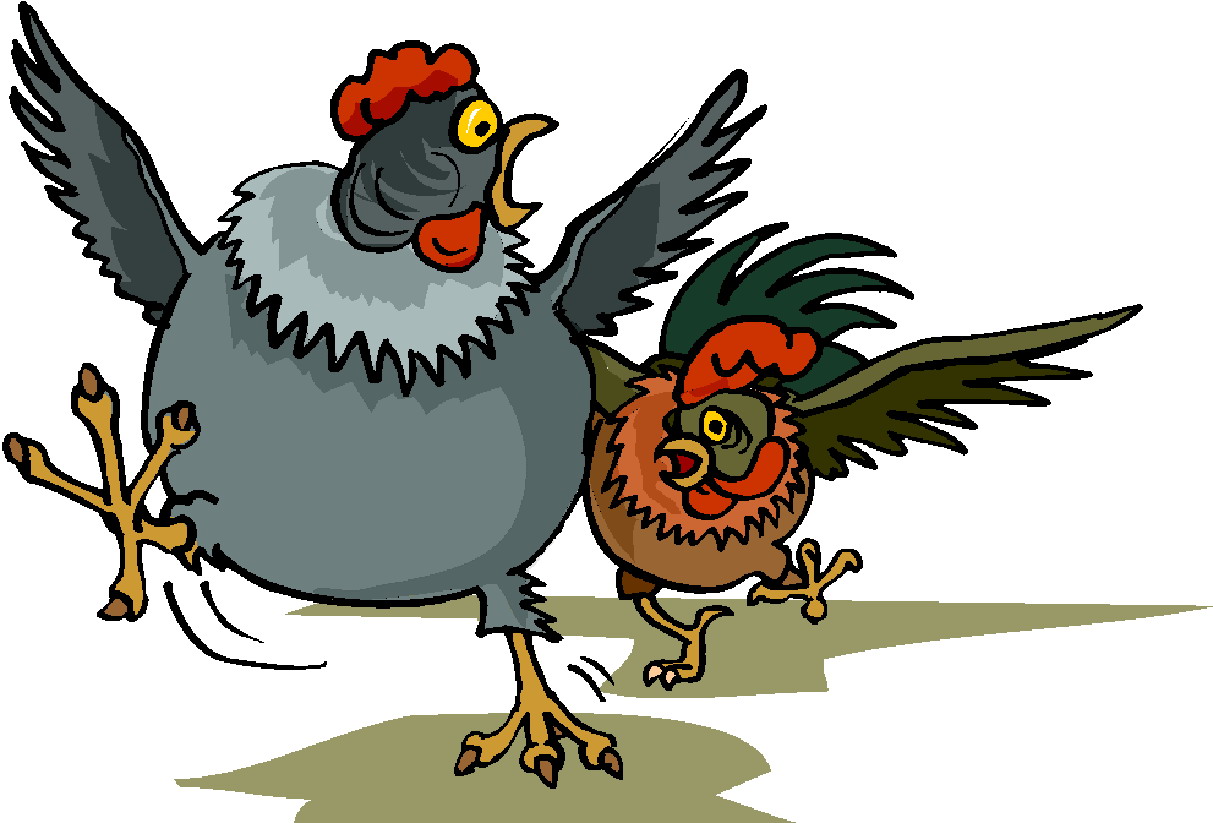 Chickens clip art