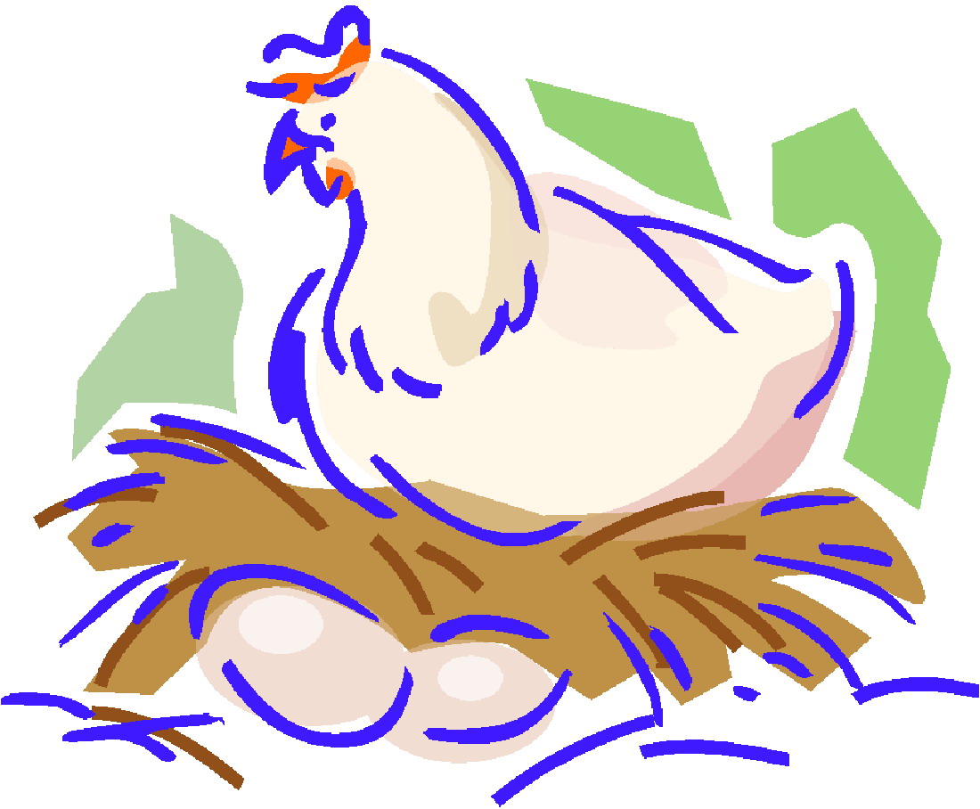 Chickens clip art