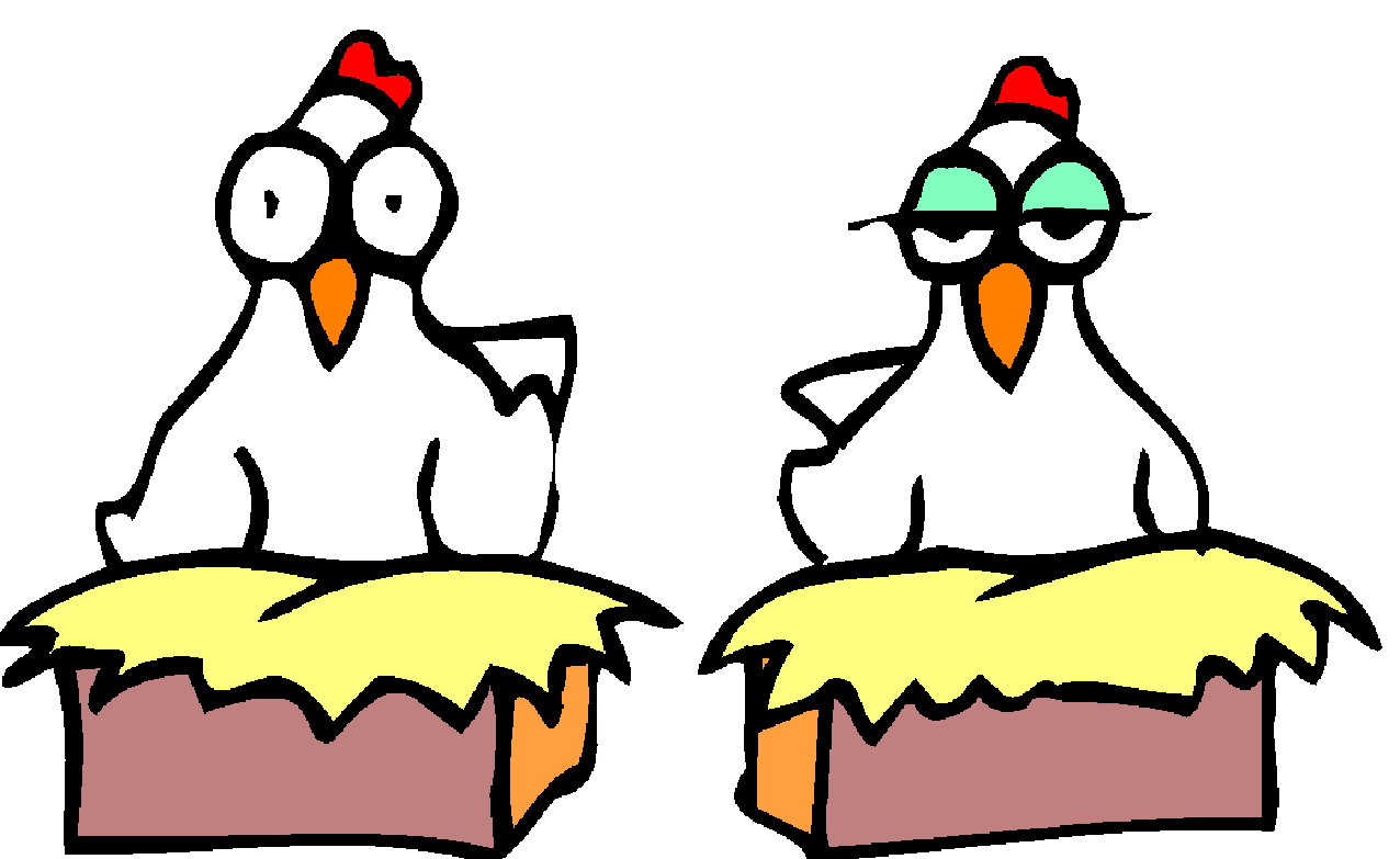 Chickens clip art