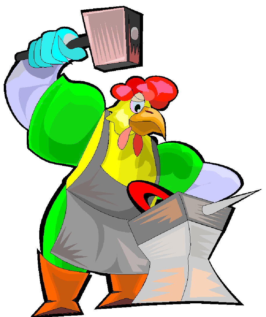 Chickens clip art