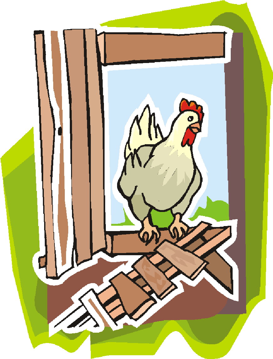 Chickens clip art