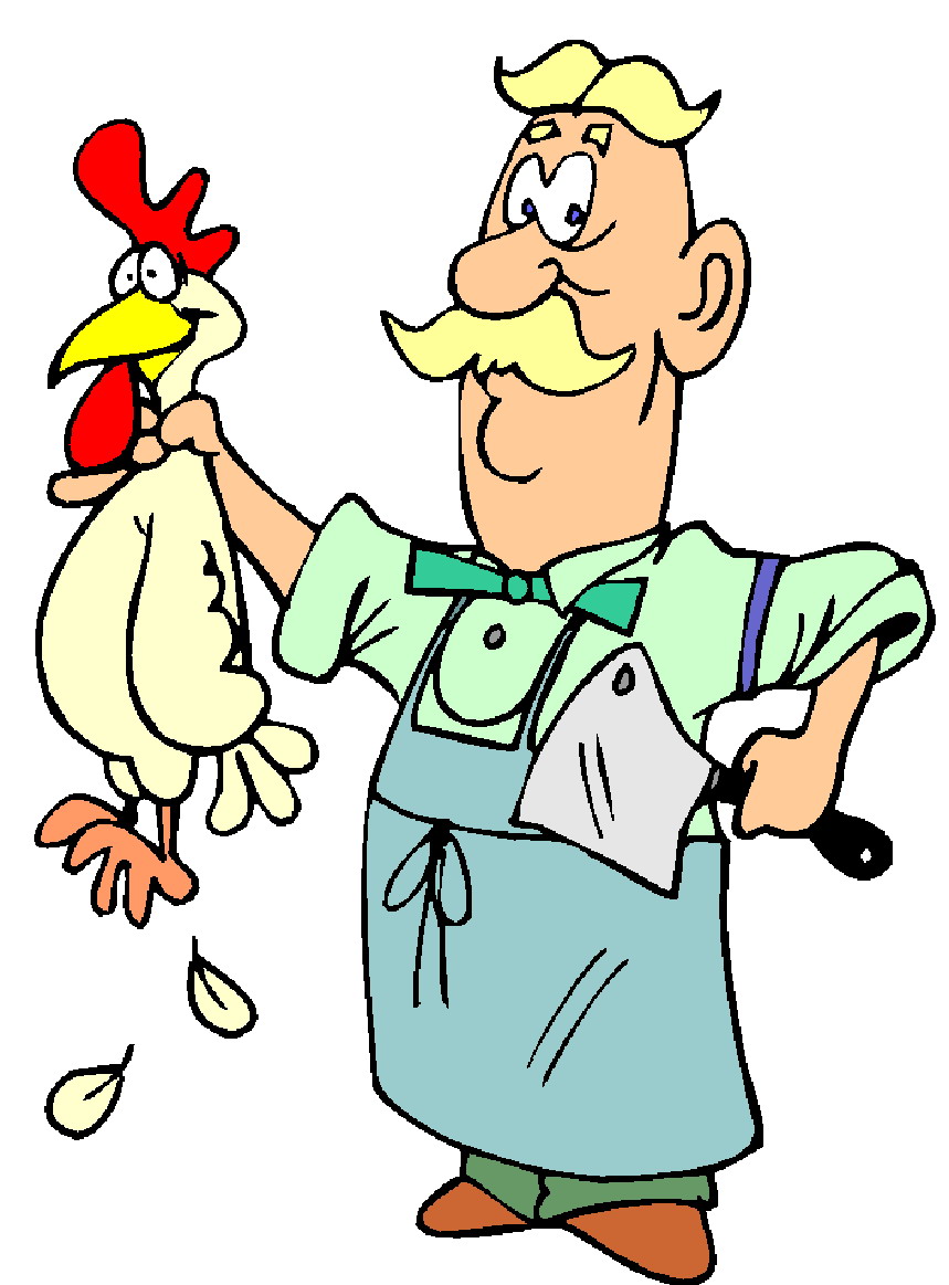 Chickens clip art