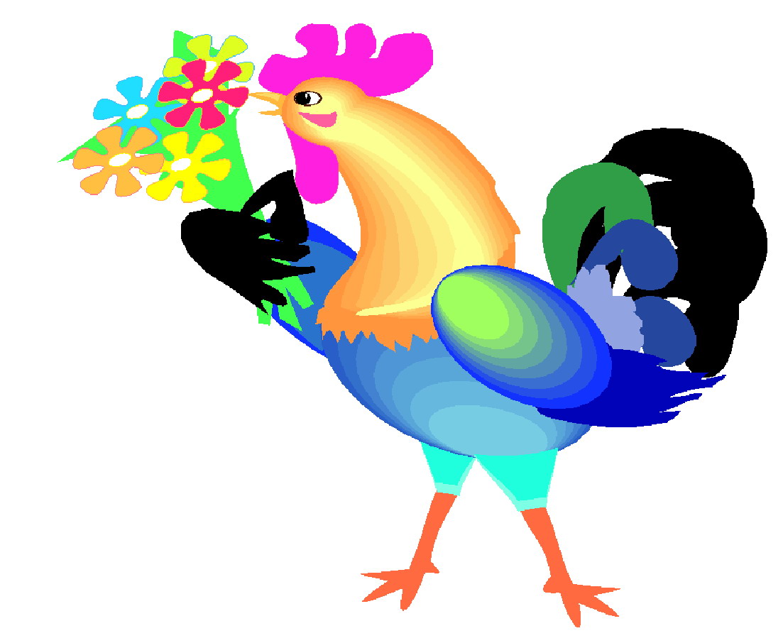 Chickens clip art