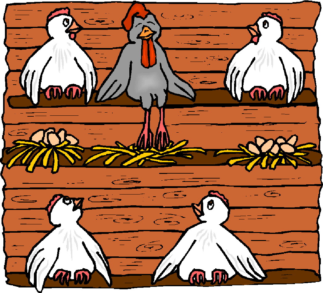 Chickens clip art