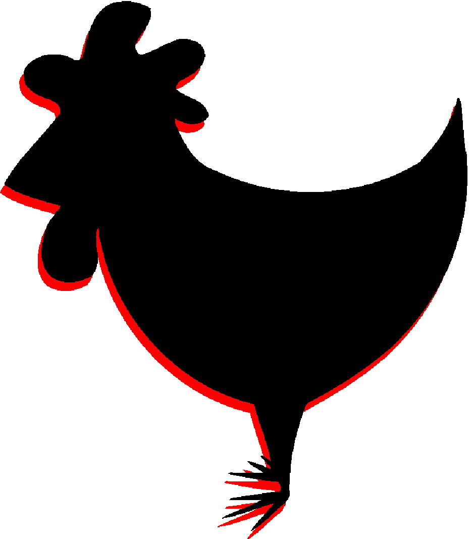 Chickens clip art