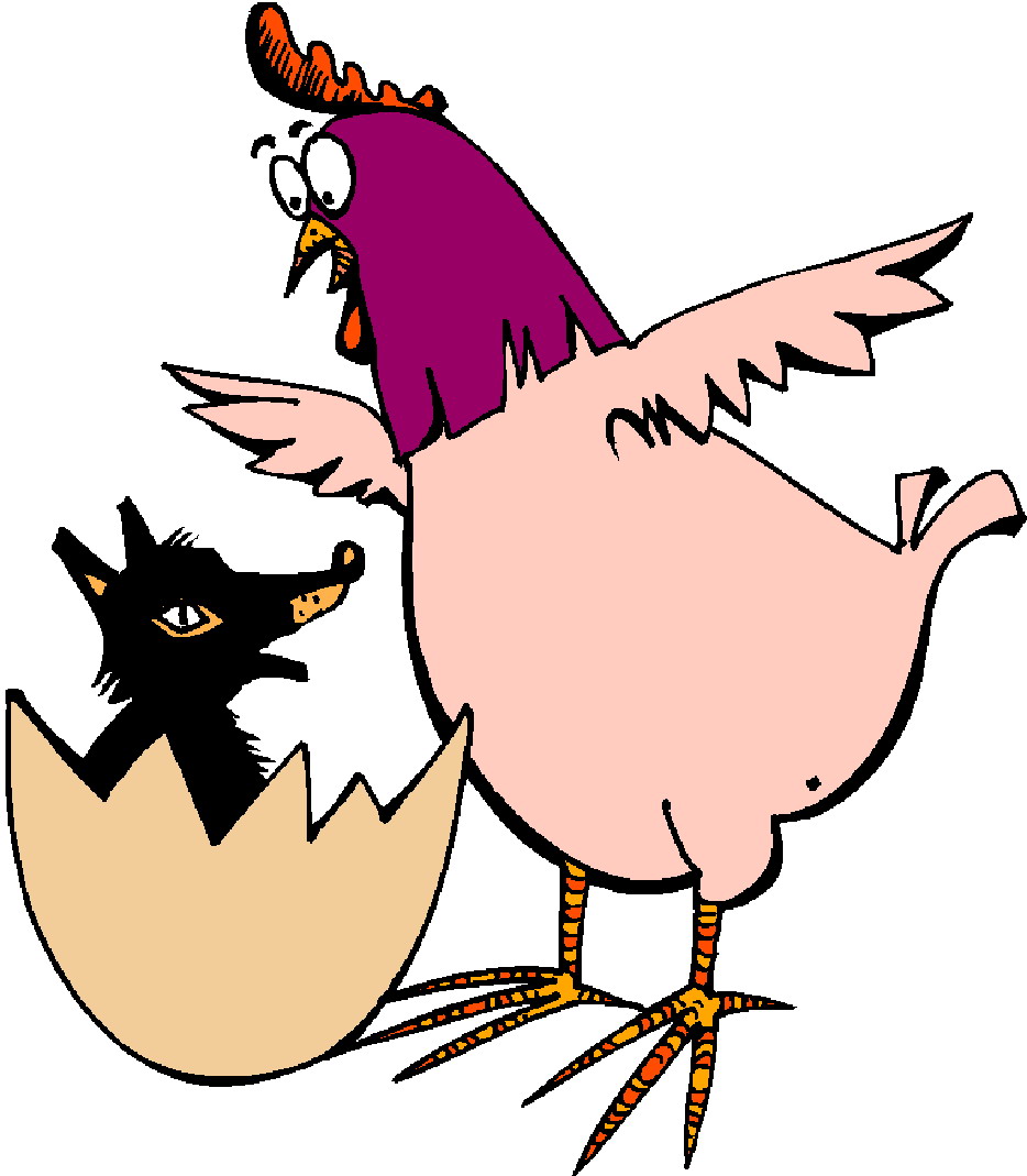 Chickens clip art