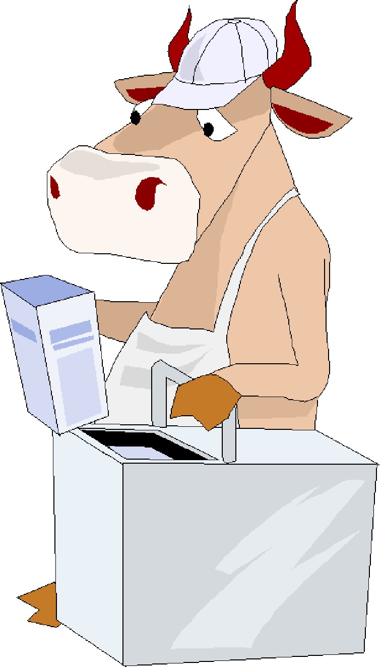 Cows clip art