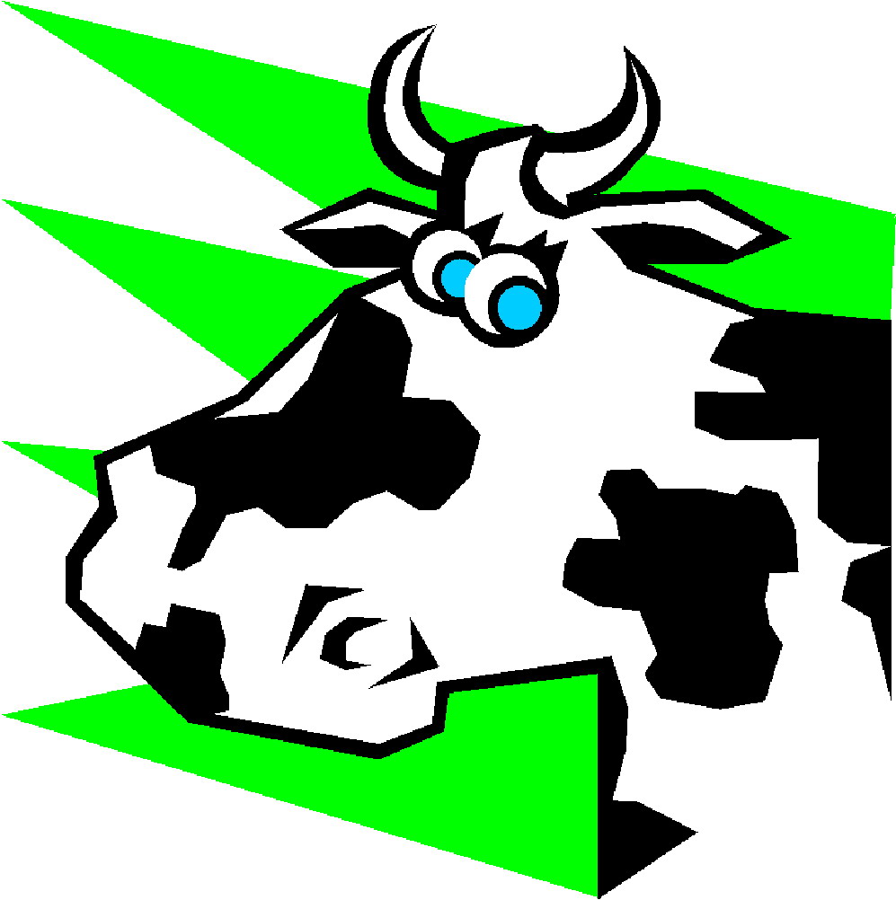 Cows clip art