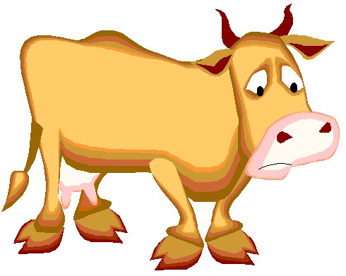 Cows clip art