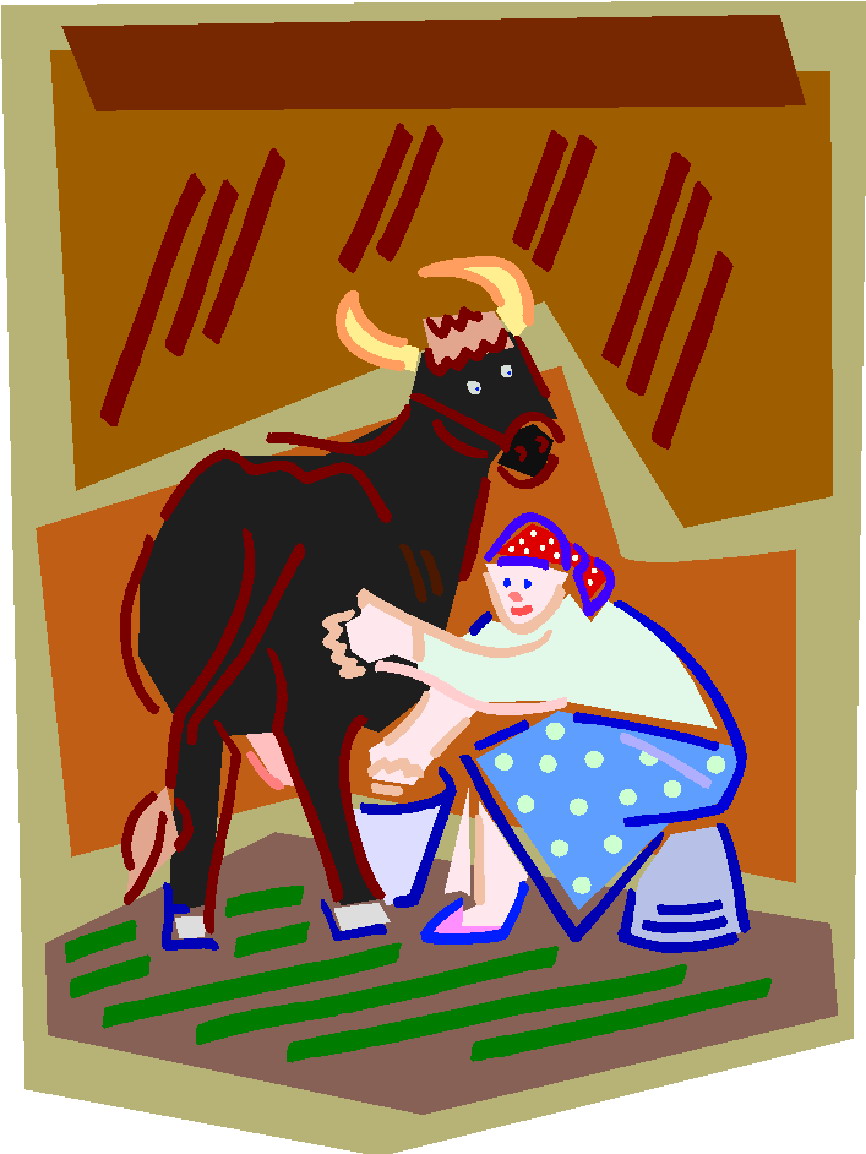 Cows clip art