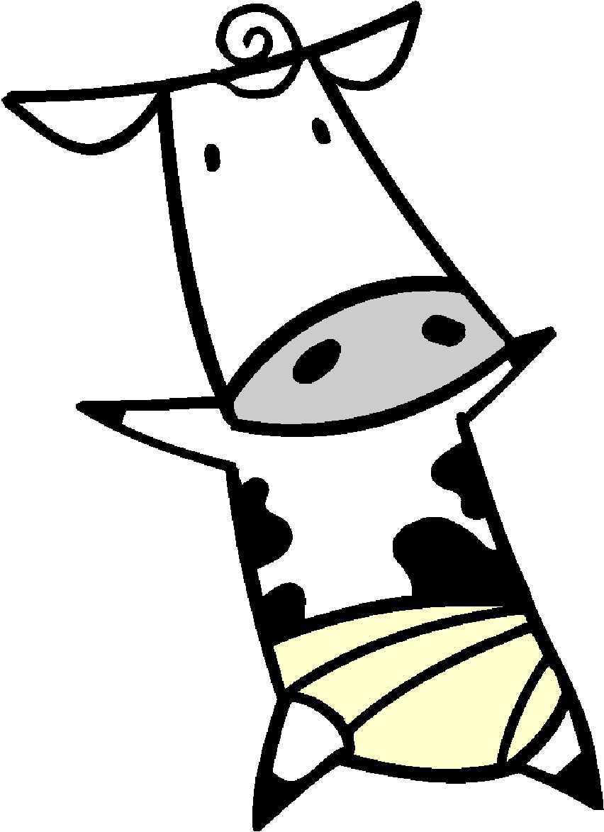 Cows clip art