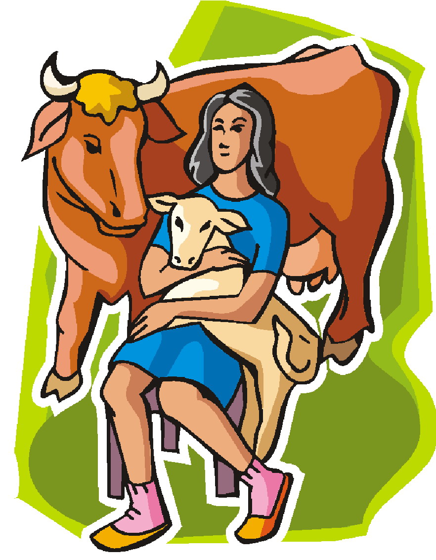 Cows clip art