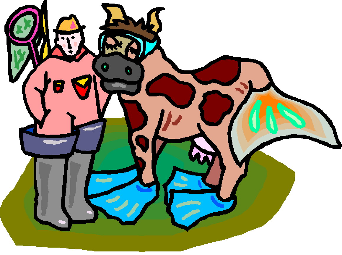 Cows clip art