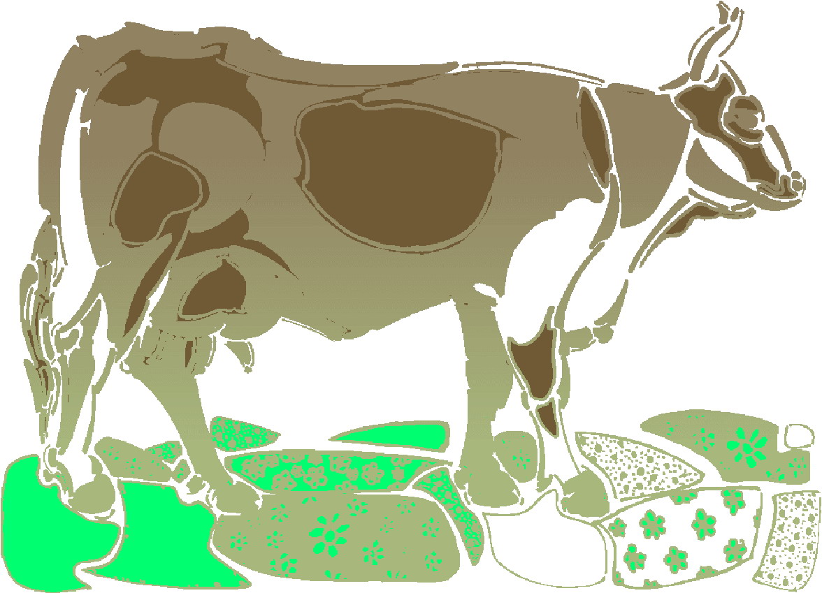 Cows clip art
