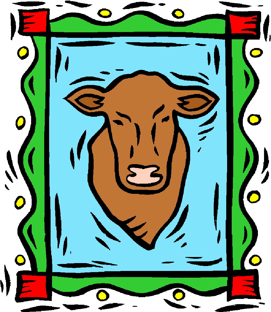 Cows clip art