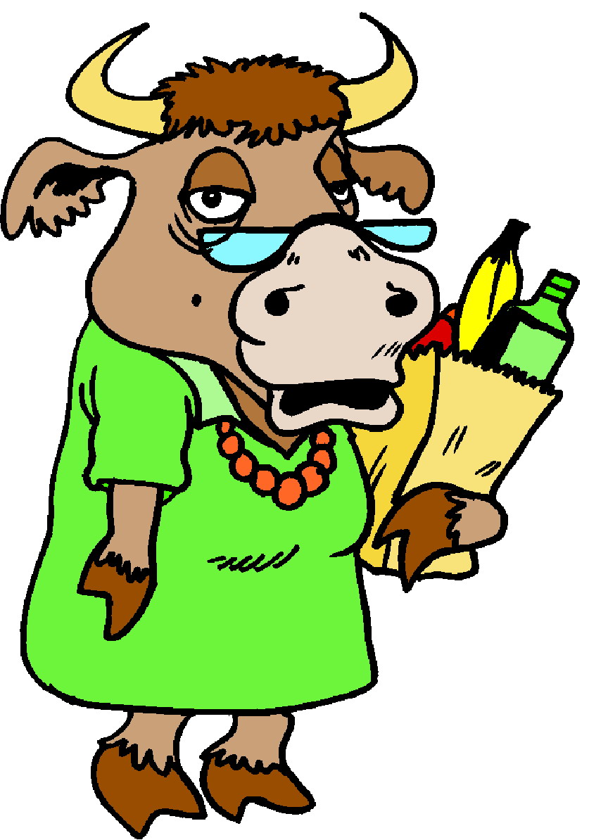 Cows clip art