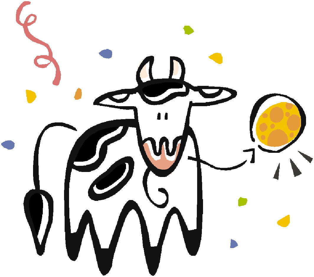 Cows clip art