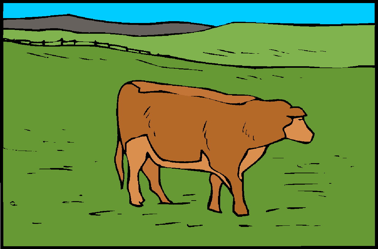 Cows clip art
