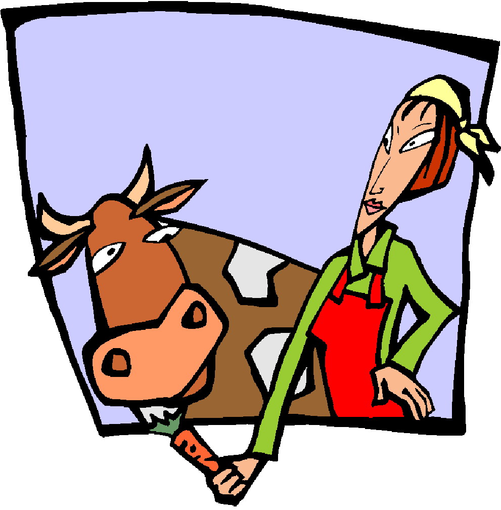 Cows clip art