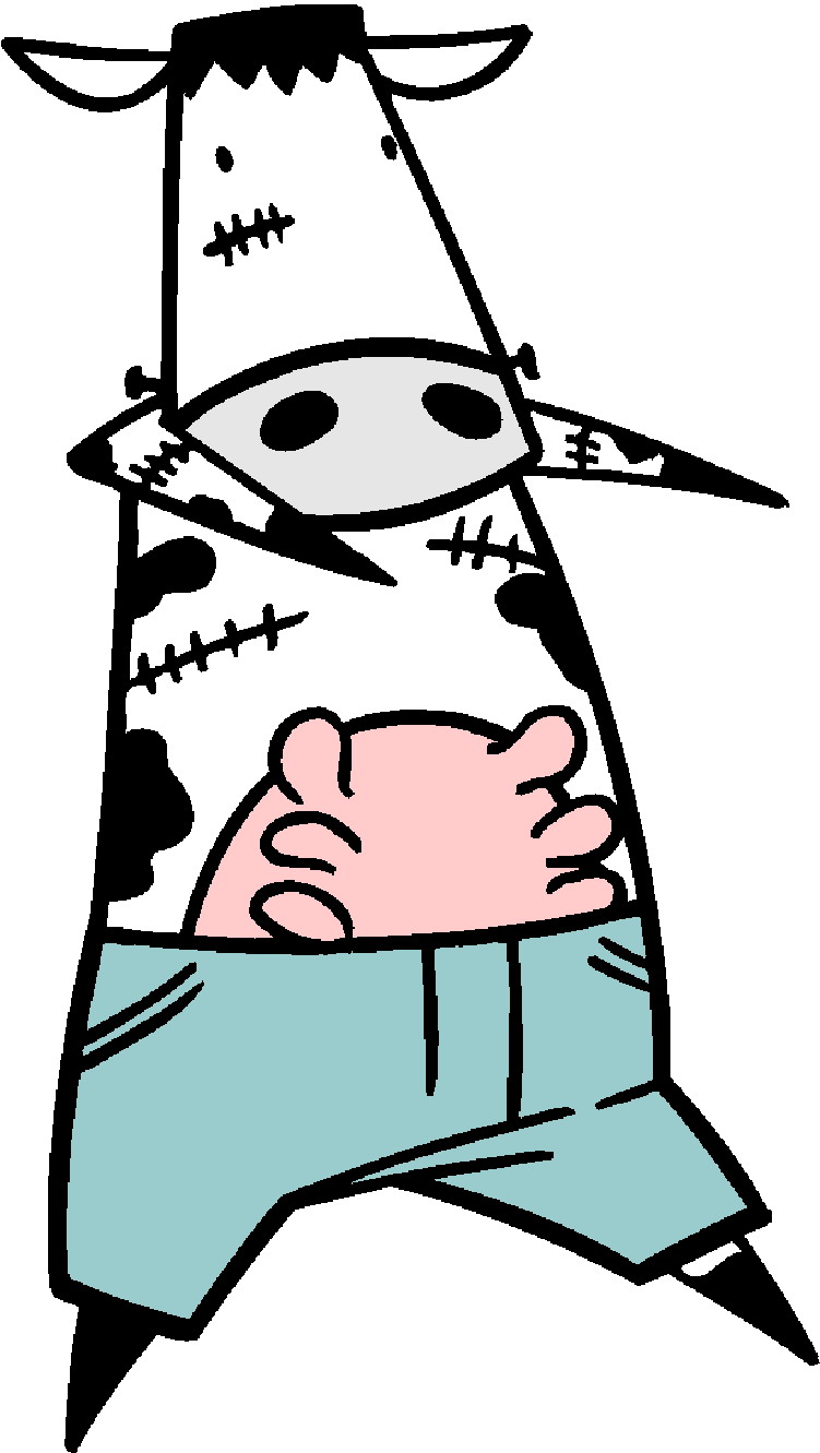 Cows clip art