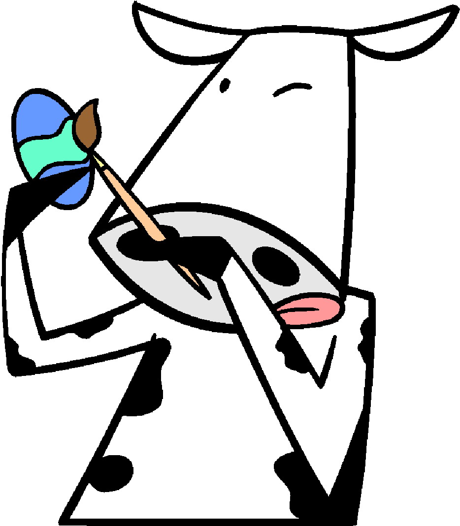 Cows clip art