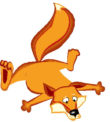 Foxes clip art