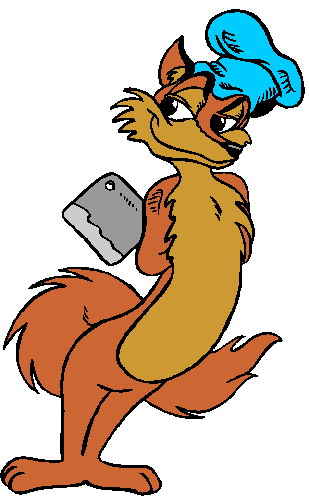 Foxes clip art