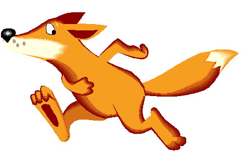 Foxes clip art