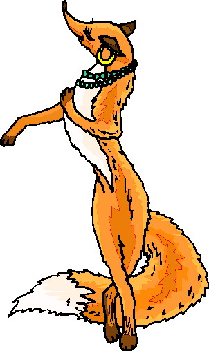 Foxes clip art