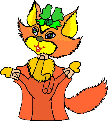 Foxes clip art