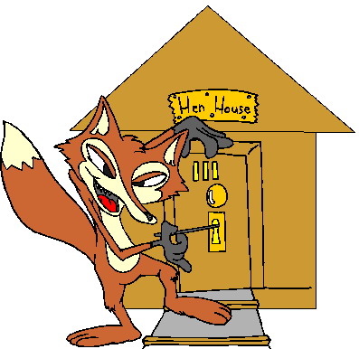 Foxes clip art