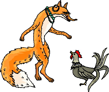 Foxes clip art