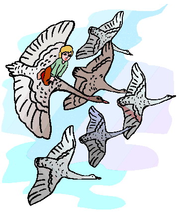 Geese clip art