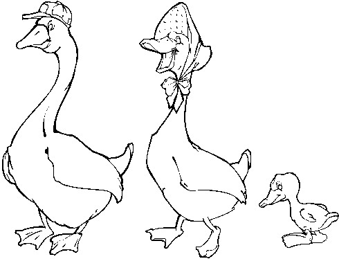 Geese clip art