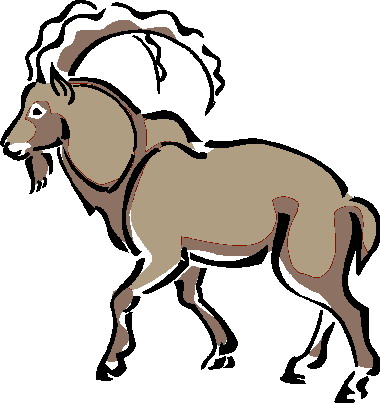 Goats clip art