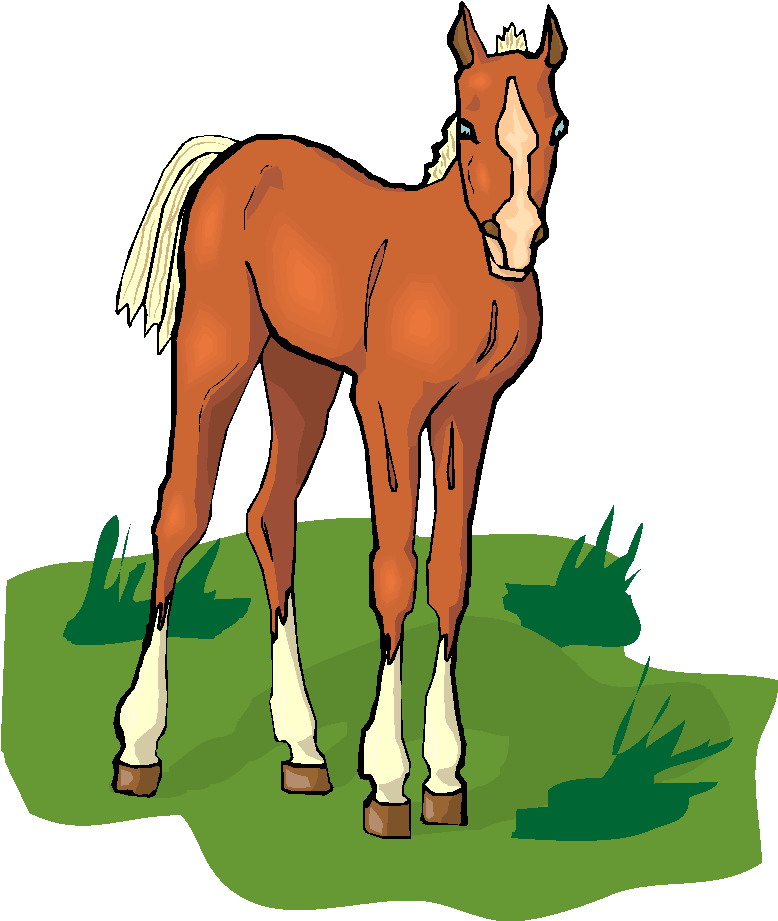 Horses clip art