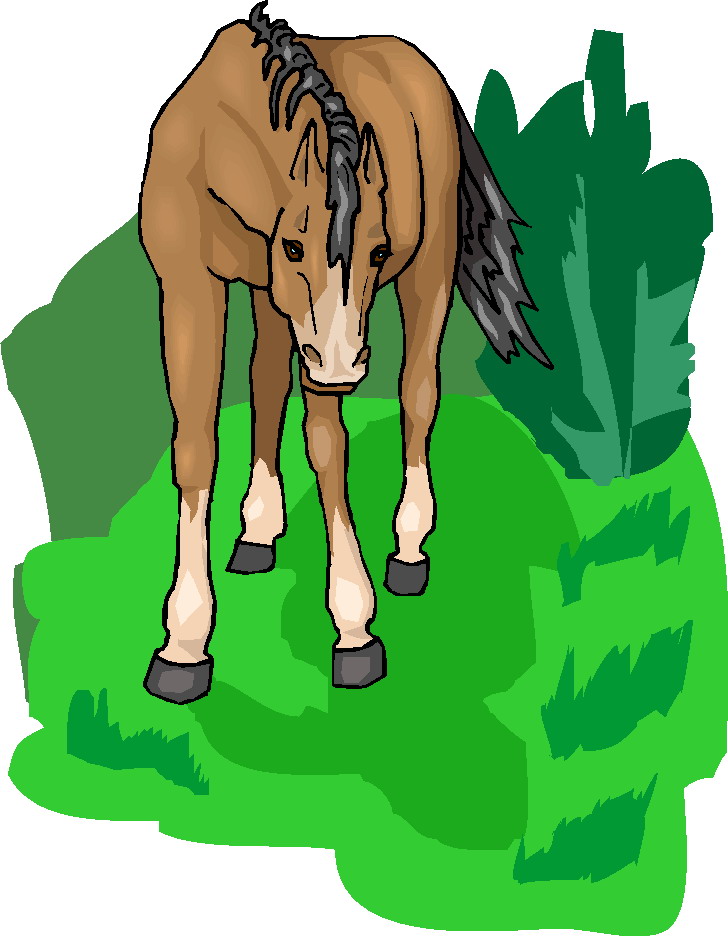 Horses clip art