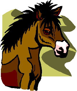 Horses clip art
