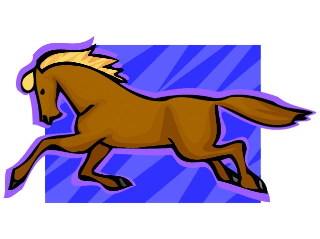 Horses clip art