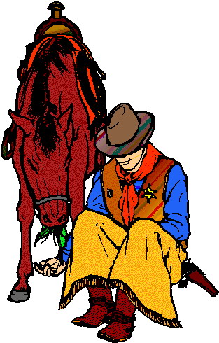 Horses clip art