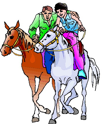 Horses clip art