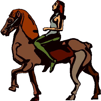 Horses clip art