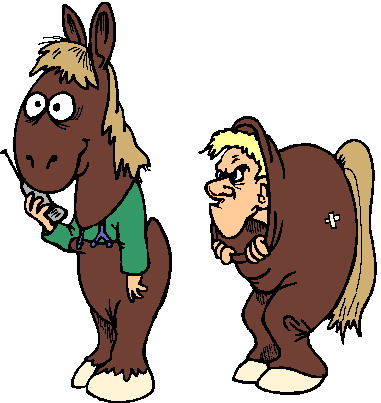 Horses clip art