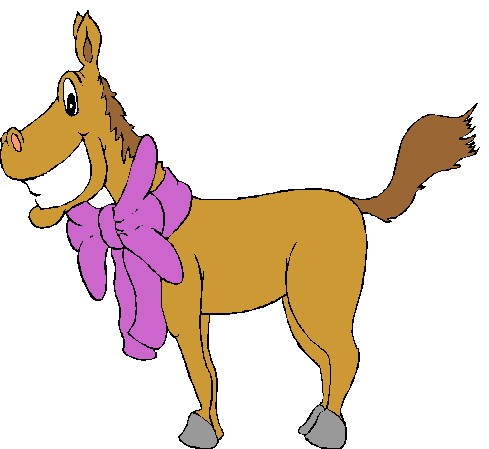 Horses clip art